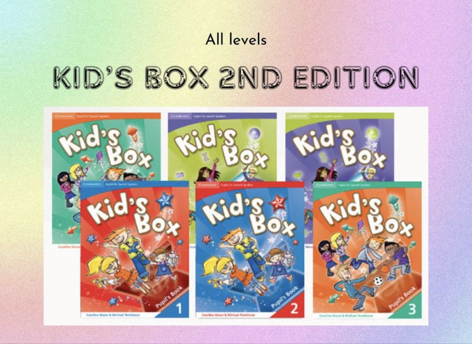 Kids box книги все уровни
