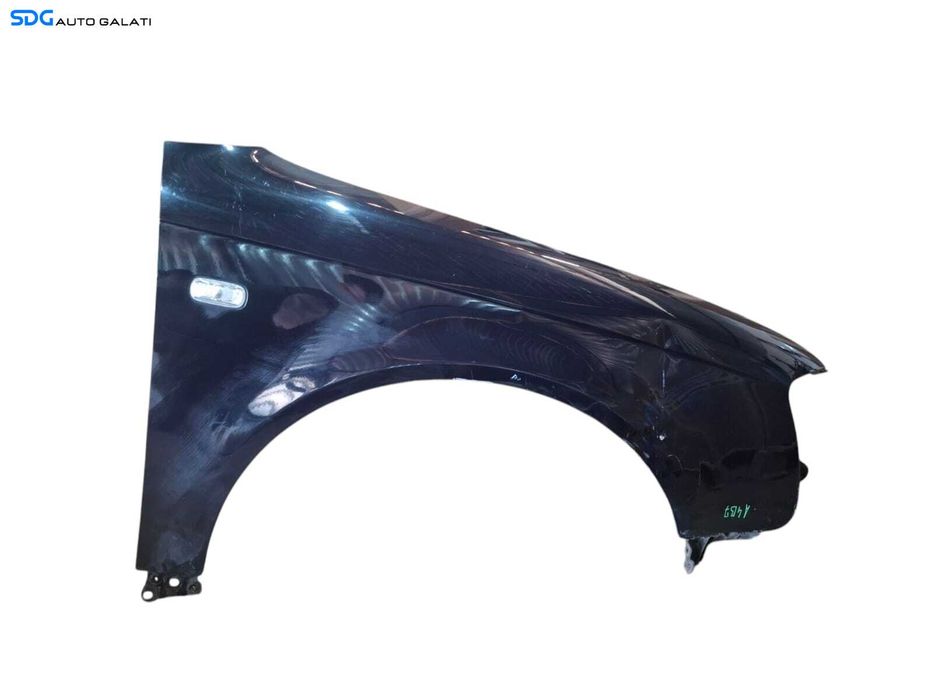 Aripa Dreapta Fata cu Imperfectiuni Ondulatii Audi A4 B7 2004 - 2008 Culoare Albastru Inchis [LC0378]