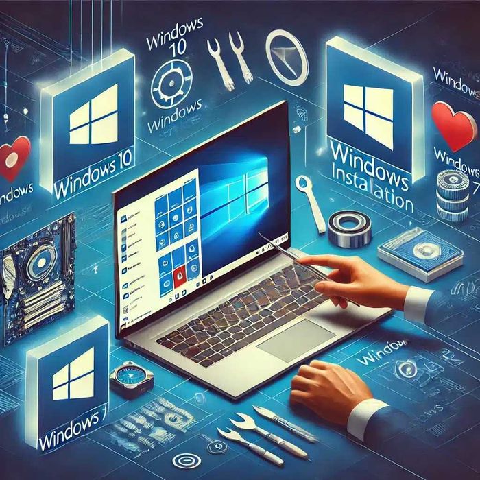 Instalare Windows si Asamblare PC la tine acasa