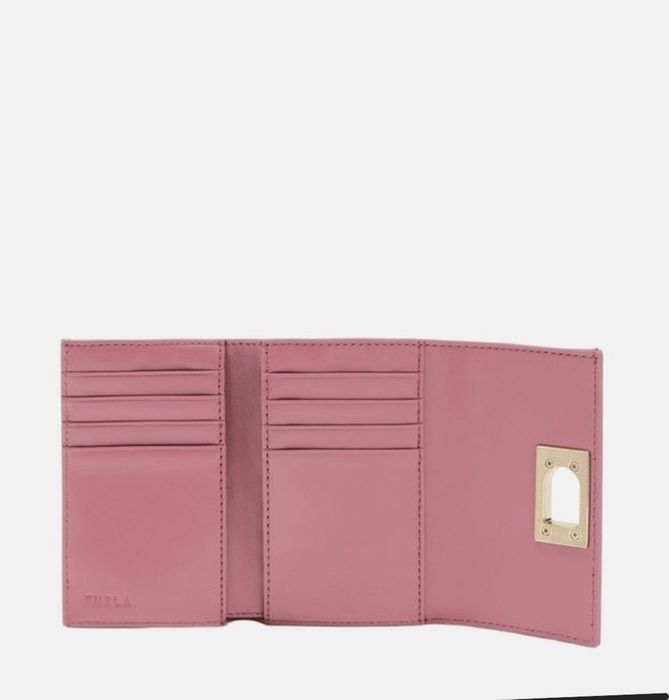 Set geanta si portofel Furla box leather