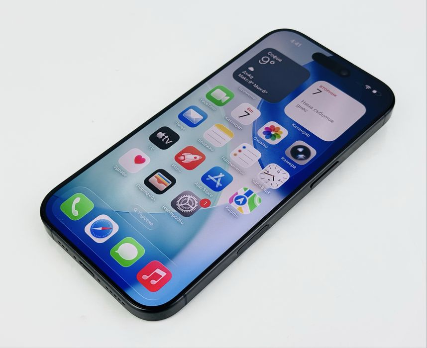 КАТО НОВ! Apple iPhone 16 Pro 128GB Black Titanium Гаранция!
