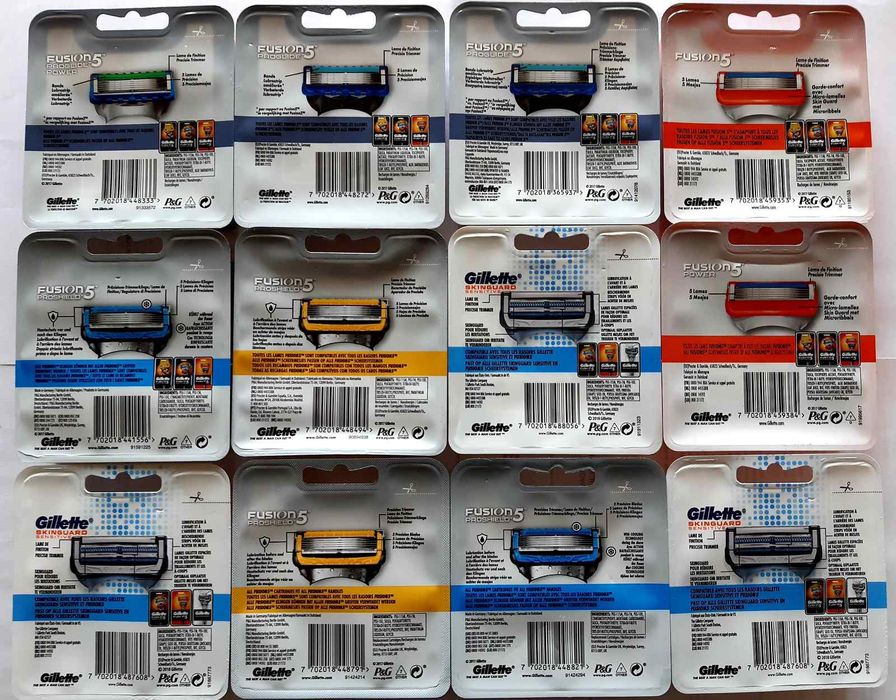 Gillette,Fusion Fusion Power,Proglide,Proglide Pover,Proshield