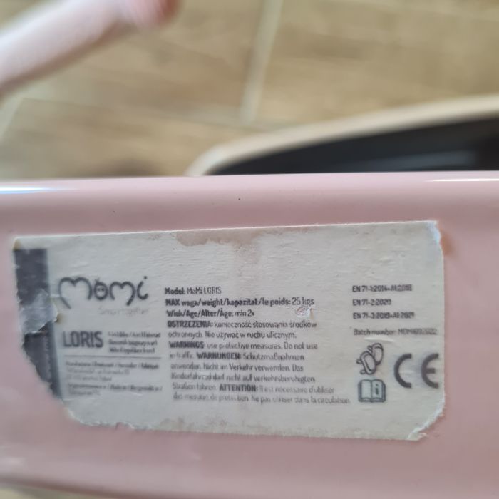 Колело MoMi Loris 3в1 розово