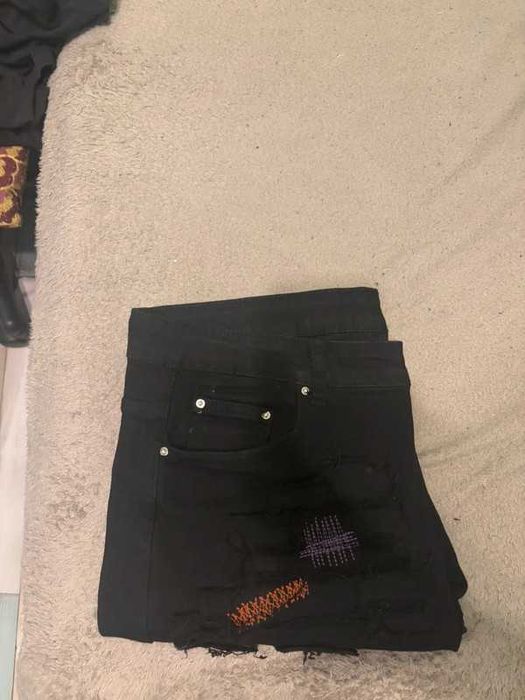 Blugi Amiri Negri MX1