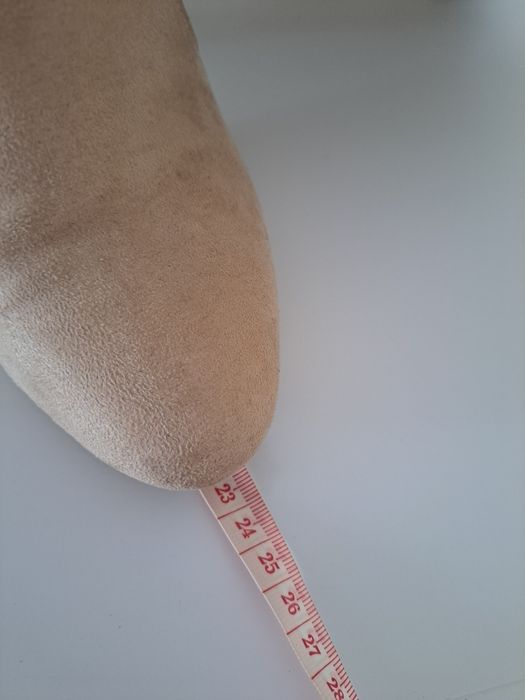 Cizme lungi piele intoarsa