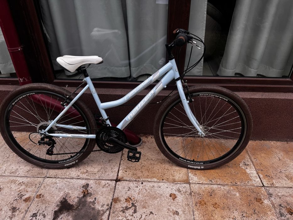 Bicicletă Damă Neuzer Nelson Revo 26" | Schimbătoare Shimano | Baby Blue