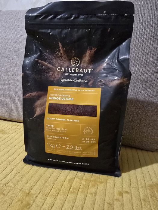 Pachet ciocolată profesională Callebaut + cacao – 5 produse (preț bun)