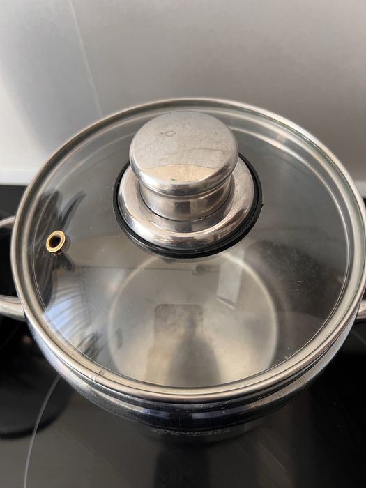 Кастрюли + скороварка, 2 в 1.