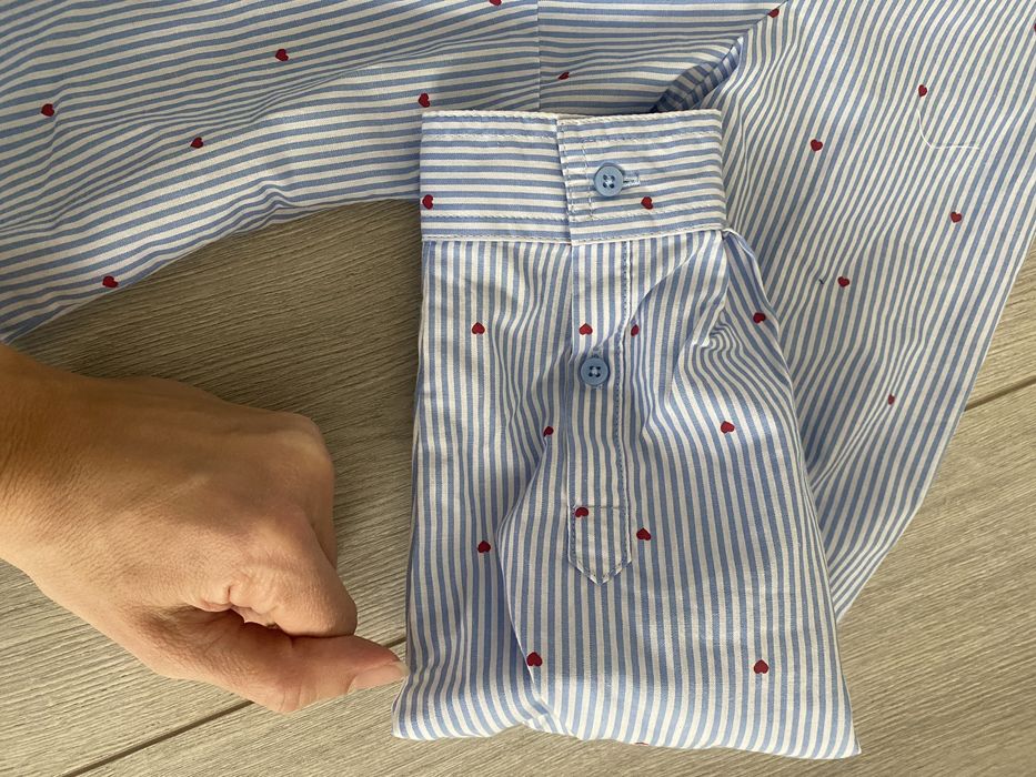 Дамска риза със сърчица