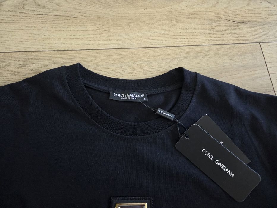 Tricou negru model D&G