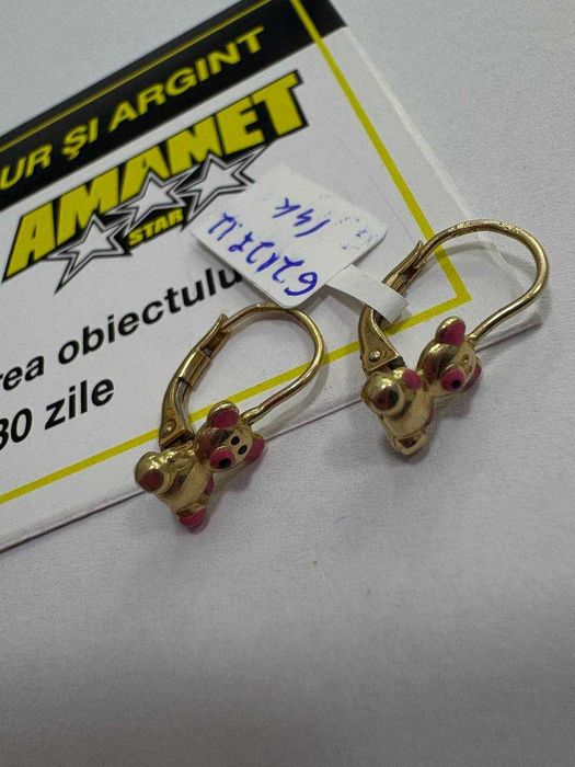 Cercei aur 14k 1.56gr (ctg)
