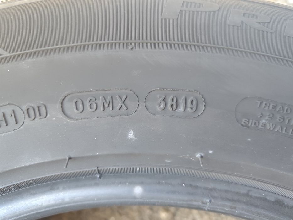 215/65/16" 4бр Michelin primacy 3,dot3819,6-7mm