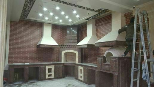 Камины, Летние кухни, Барбекю