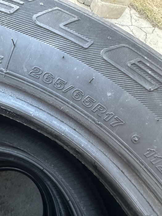 Продам шины летние 265/65 r17