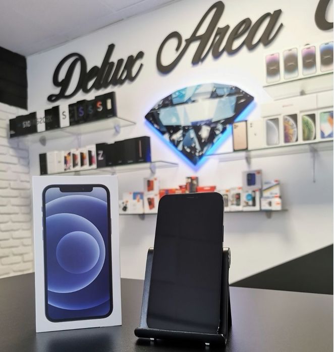 Iphone 12 / Black / 64  GB / DeluxGSM