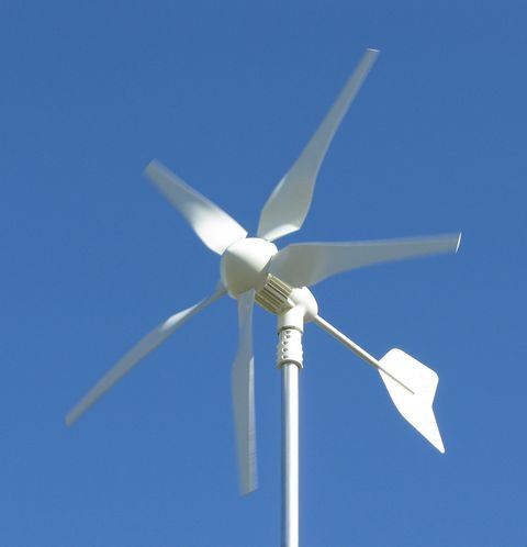 Ветрогенераторы и солнечные панели