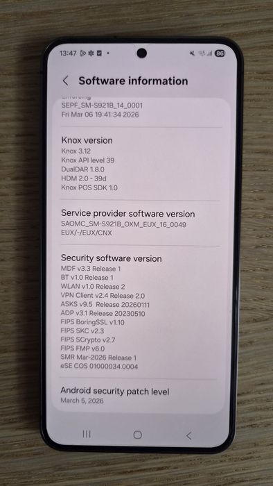 Samsung S24 5G Dual Sim Onyx Black 128 GB