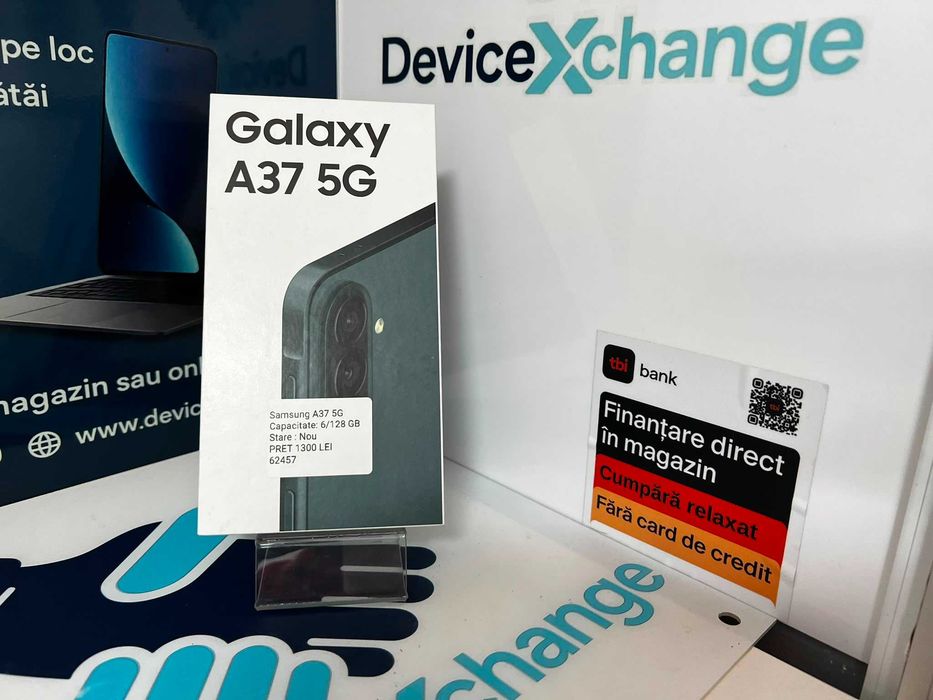 Samsung A37 5G 128 GB Nou * Garantie *Buy Back * deviceXchange