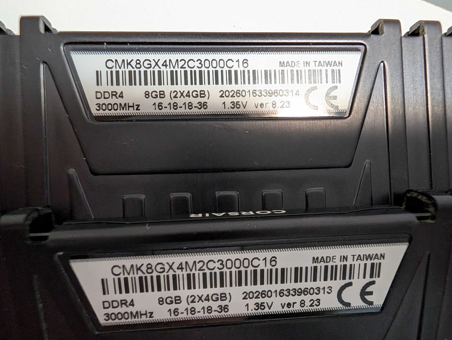 kit rami 8gb (2x4gb)