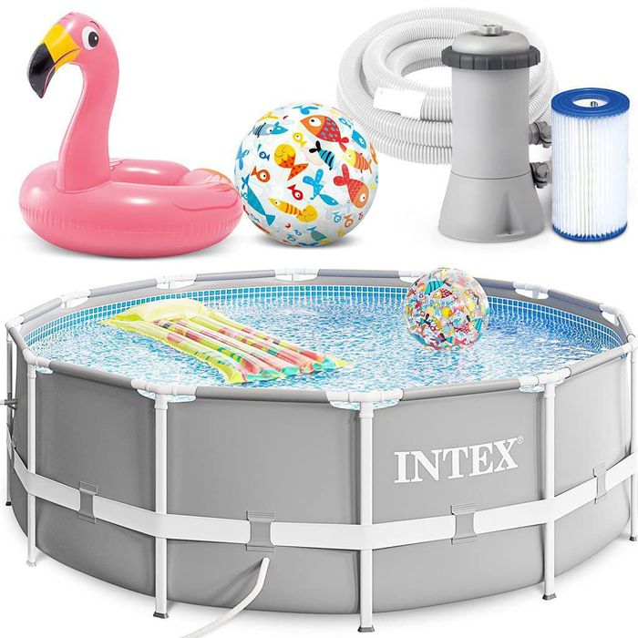 Каркасный бассейн 366×75 INTEX stoyka basseyn BESTWAY бассейн