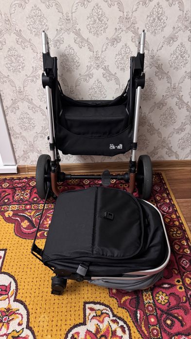 Коляска универсальная 3 в 1 TOMIX Sunny, серый