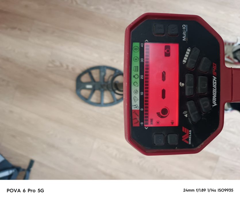 Detector de metale vanquish 540