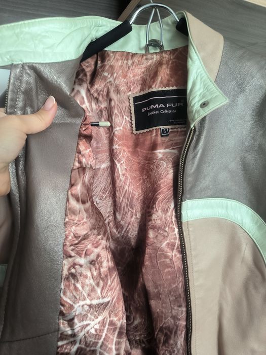 Geaca / jacheta piele naturala, dama, marime S/M