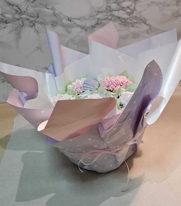 Buchet dulce din brioșe