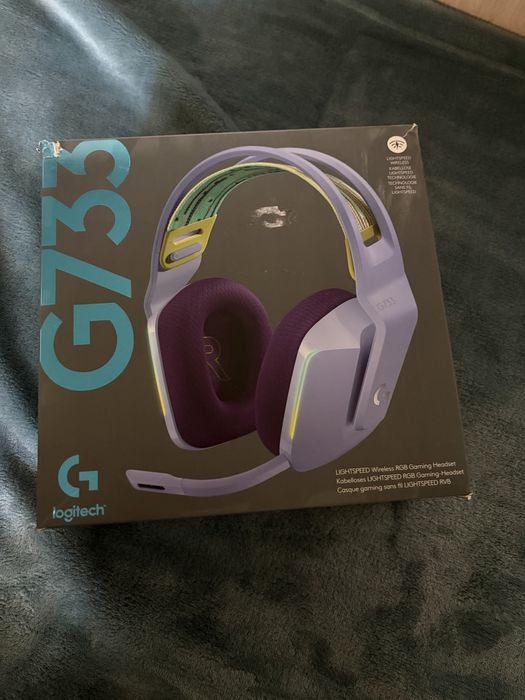 Слушалки Logitech g733 lightspeed wirless