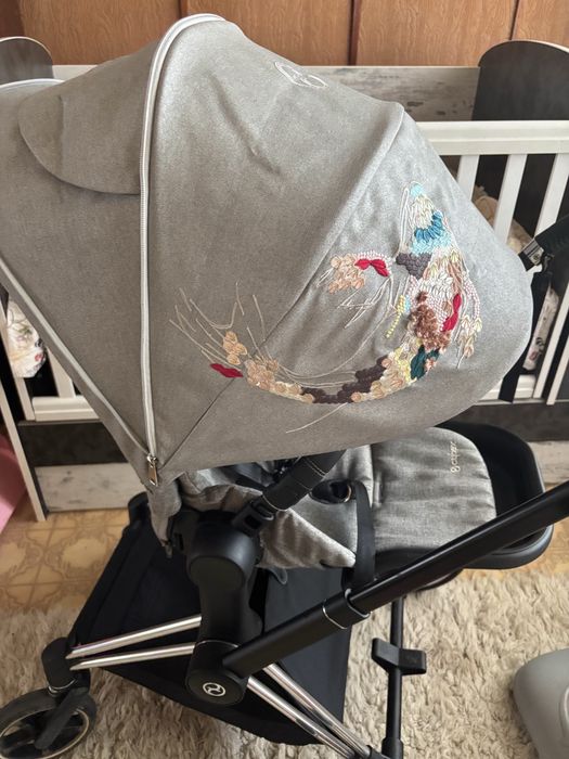 Тапицерия Cybex priam 4 - Koi с подарък чанта Koi