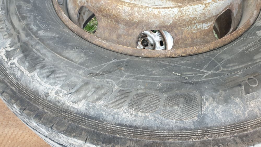 Джанта с гума 285 70 19 дот 16 кордиант