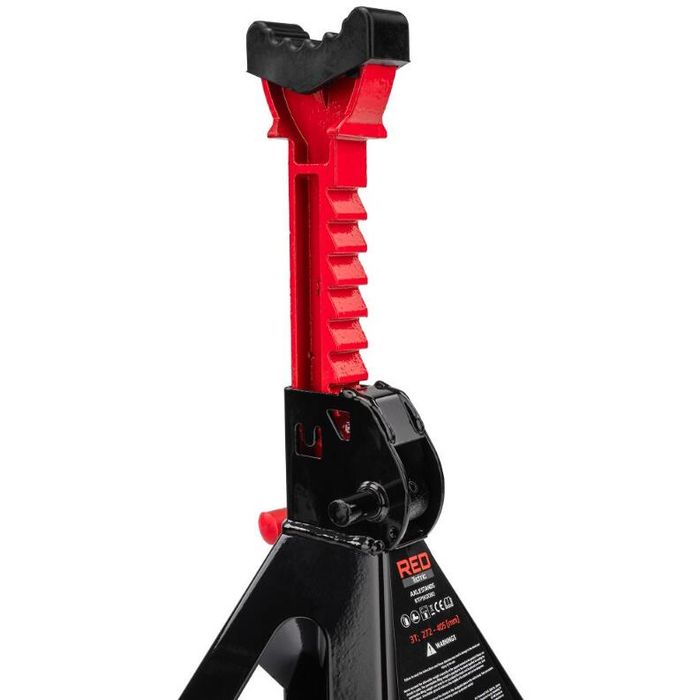 Set 2 capre sustinere, capacitate 3 tone, 272 - 405 mm, Red Technic