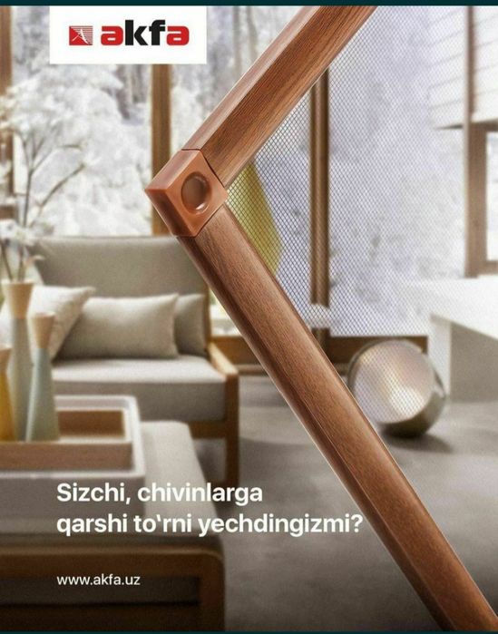 Antimaskitniy setka akfa romlariga yasaymiz