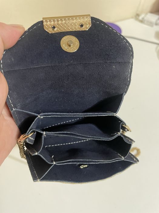 Клатч из натуральной кожи питона