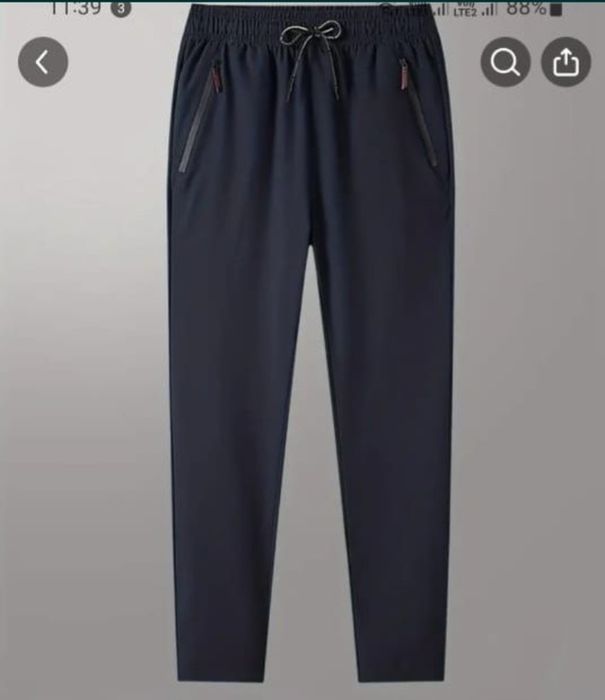 Спортивные брюки, мужские, весна-лето, премиум класса.