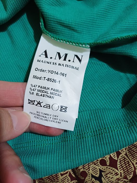 Майка турецкая зеленая.