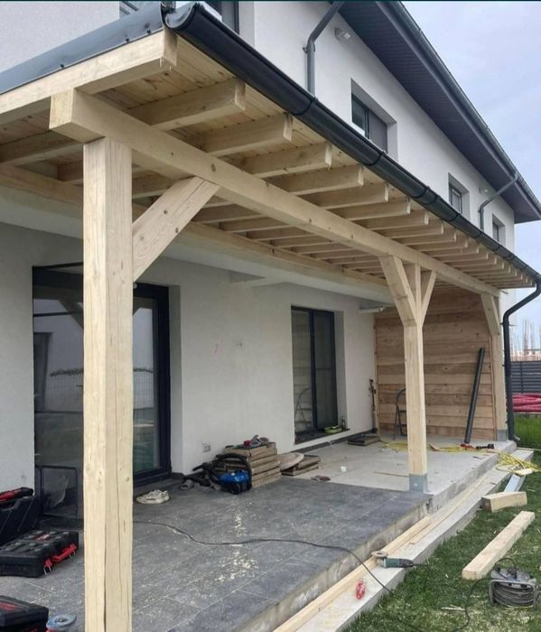 Executam garduri și porți foișoare din lemn la cerință dumneavoastră