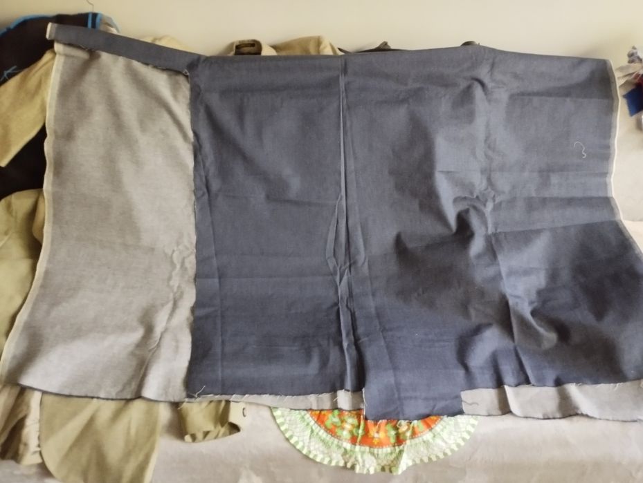 Ткани  советские х/б, шифон, джинсовая