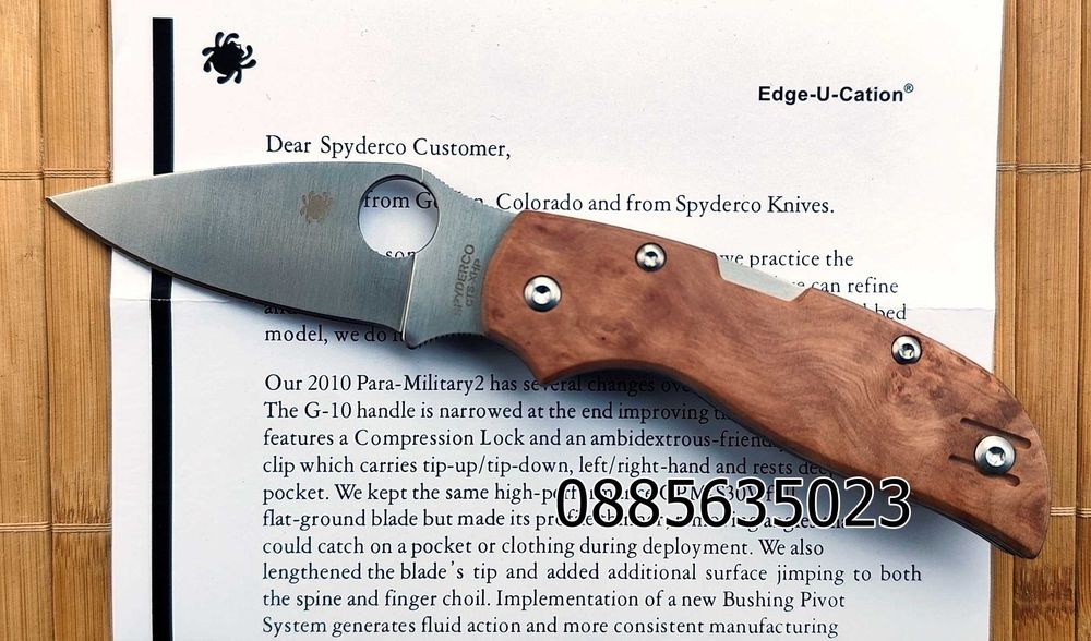 Spyderco Chaparral C152WDP