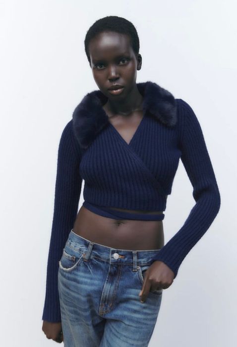 Къса жилетка Zara