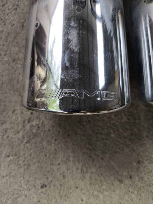 Выхлоп AMG 210 mercedes
