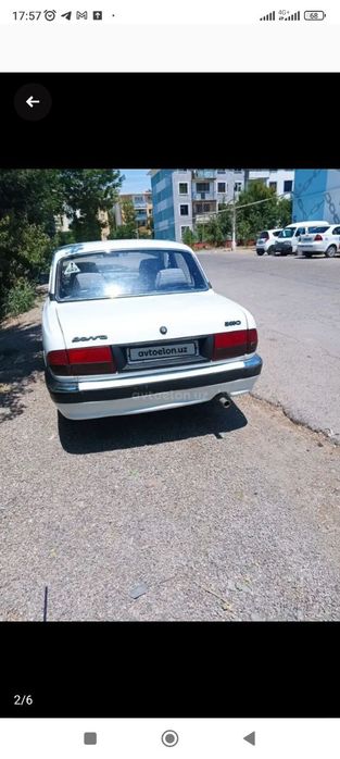 Волга газ 3110 . Метан