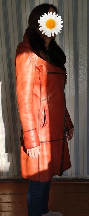 Дубленка из натуральной кожи