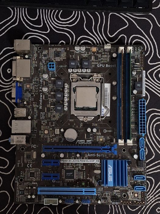 kit i5 2500, 8gb ram, rx 580 4gb