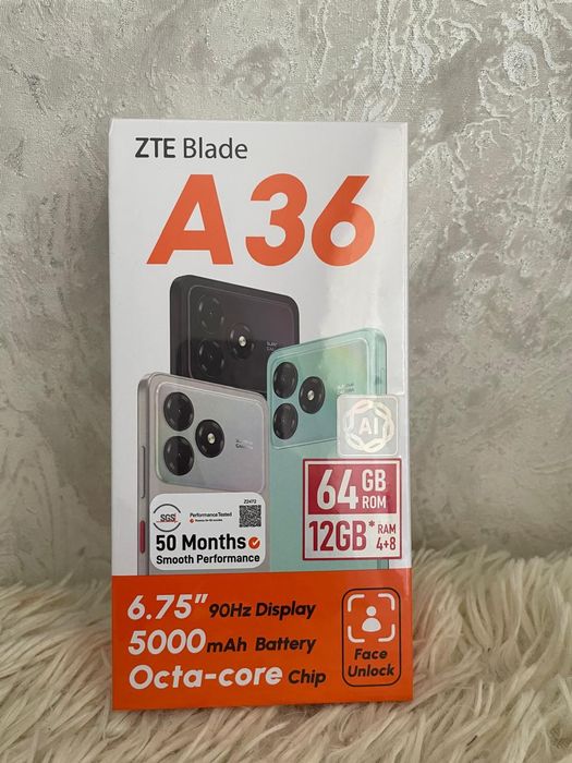 Продам новый ZTE A36 4-64