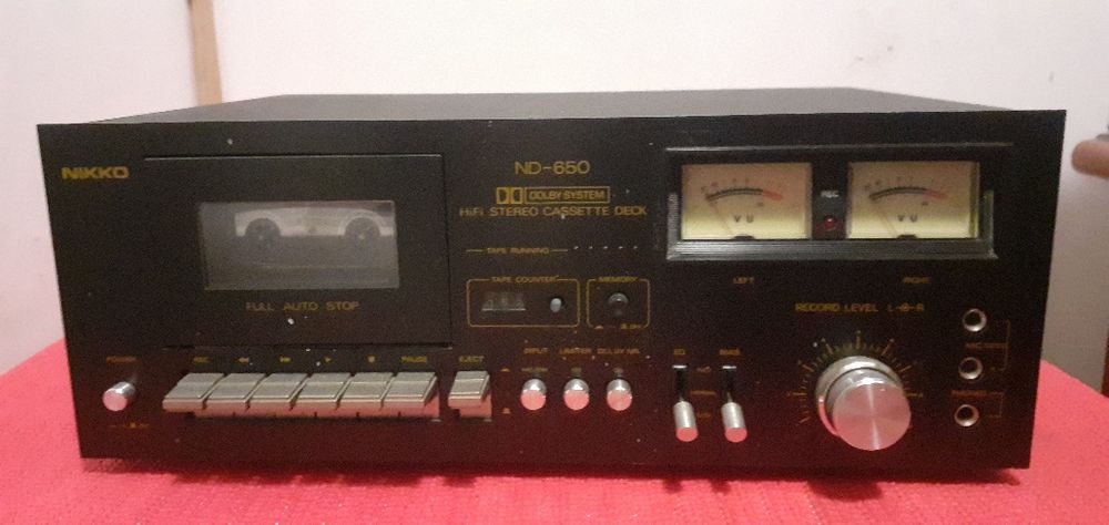 Stereo cassette deck Nikko ND-650