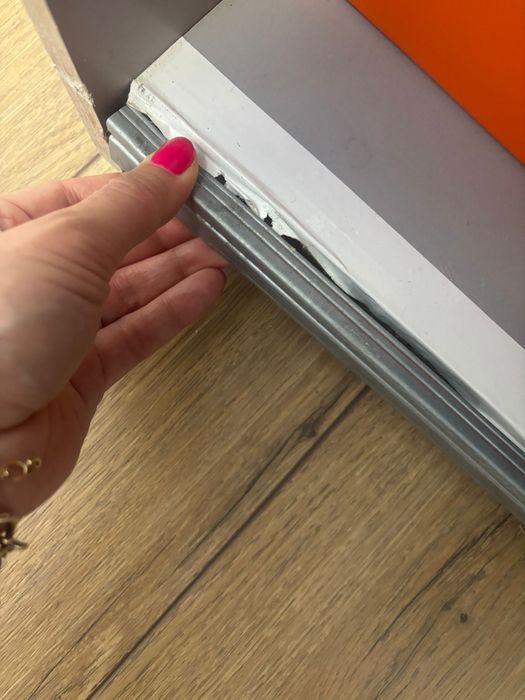 Dulap 2 uși glisante – alb , stejar L 170 l 55 H 190