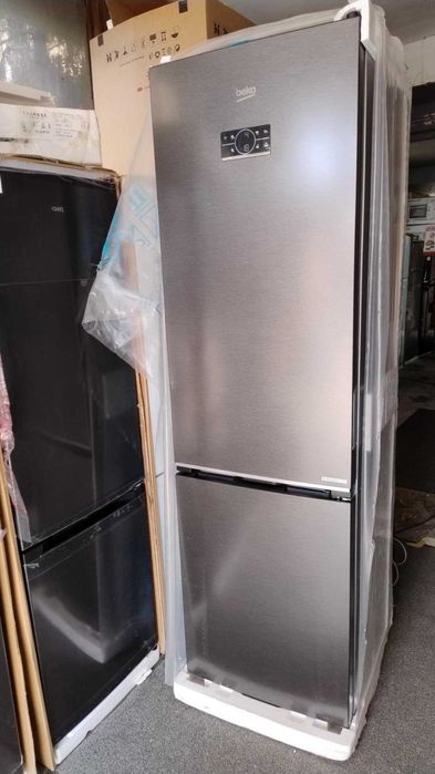 Комбиниран Хладилник с фризер BEKO-БЕКО 203 см Dark Inox AeroFlow™