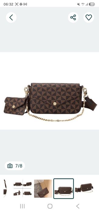 Geanta 2 in 1 super model, saculet, etichetă