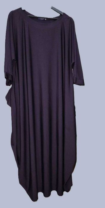 Фиолетовое платье бохо-стиль, 54 размера